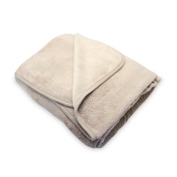 [ELSACIEL] Couverture Teddy  Ivoire 75*100 Cm